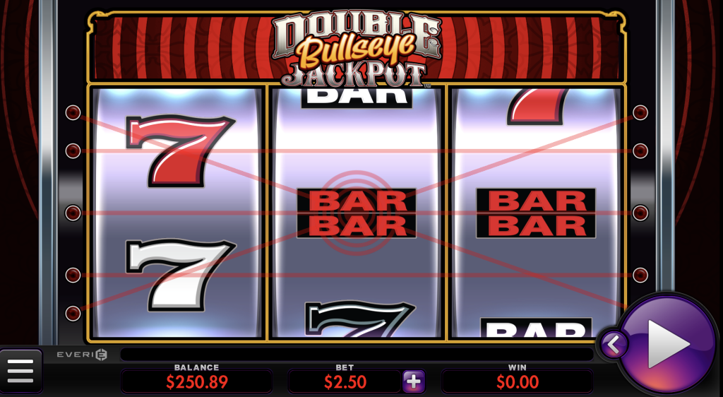 Double Jackpot Bullseye slot machine